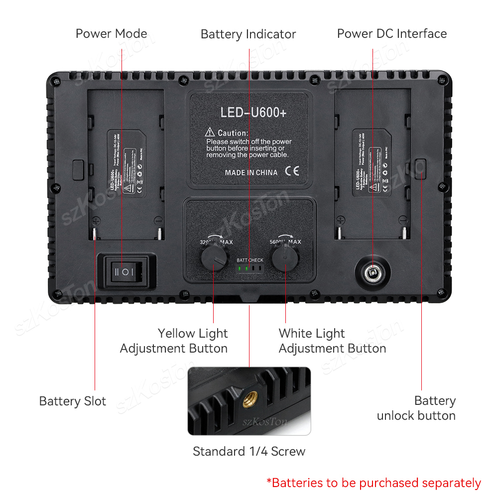 RGB Photography Video LED Fill - огляд і ціна Video Light Panel Led