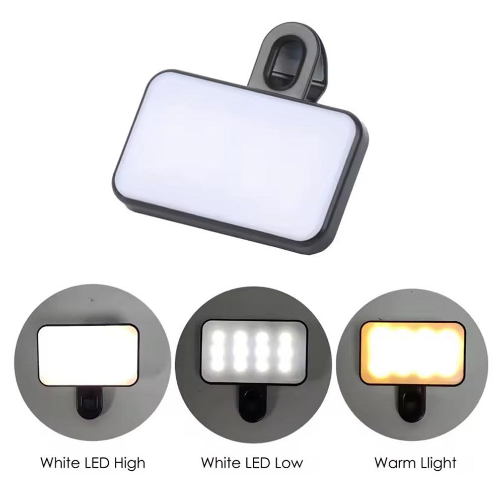 Mini LED Selfie Light 3 Color  - огляд і ціна Photography Lightning