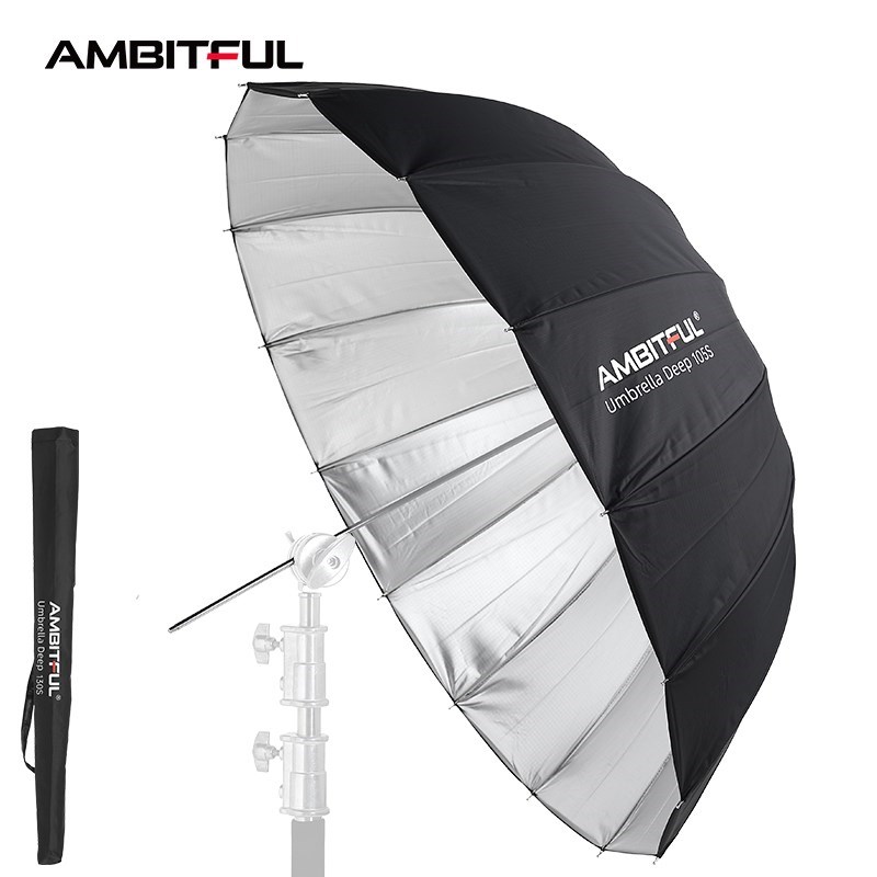 AMBITFUL 105cm 130cm 160cm Dee - огляд і ціна Parabolic Umbrella Deep