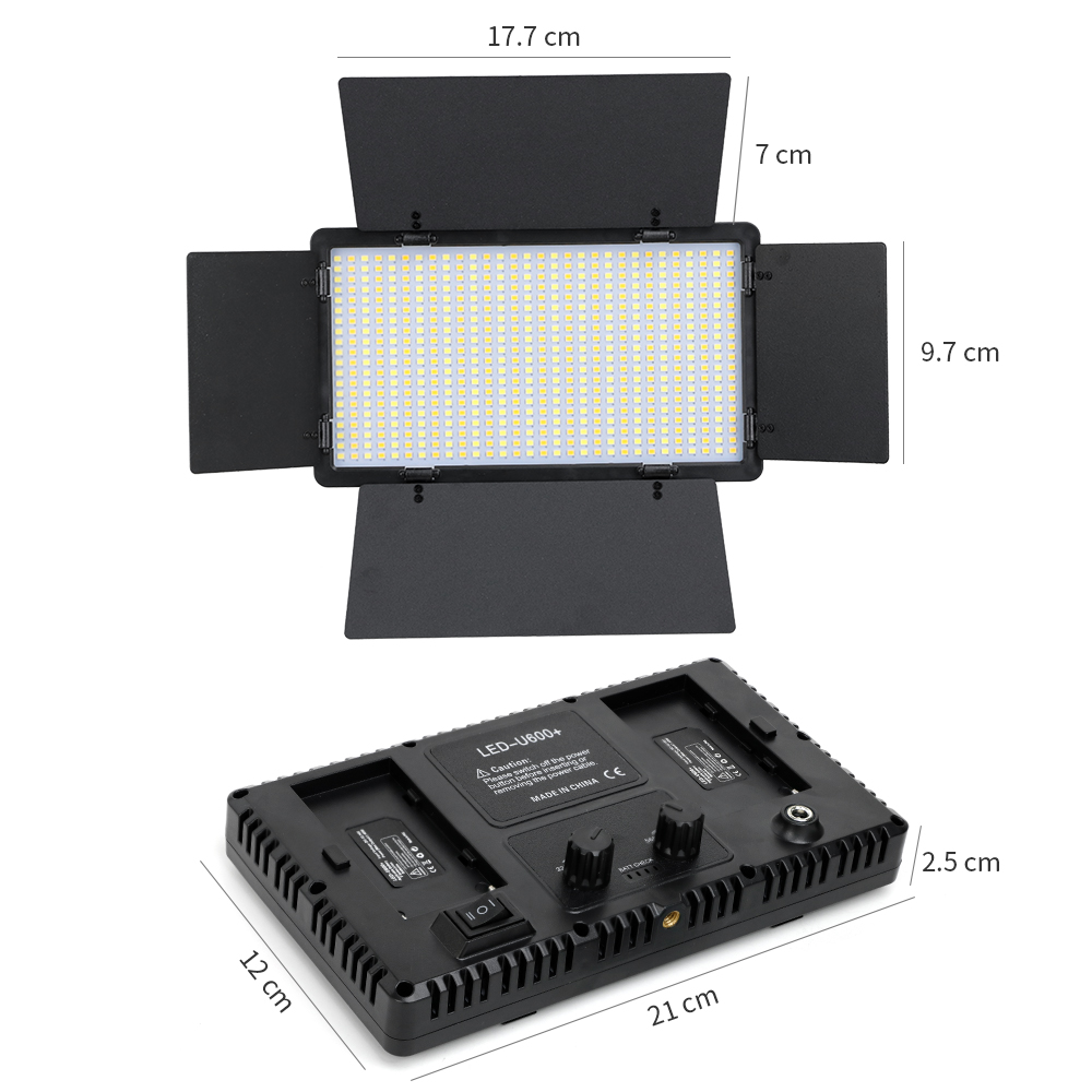 40W Led Video Light Panel 3300 - огляд і ціна Video Light Panel Led